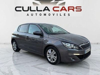 Usado Peugeot 308 Access 100 CV (73 kW) 2016 Gris / plata Berlina