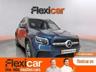 Usado Mercedes GLB200 150 CV (110 kW) 2021 Azul SUV