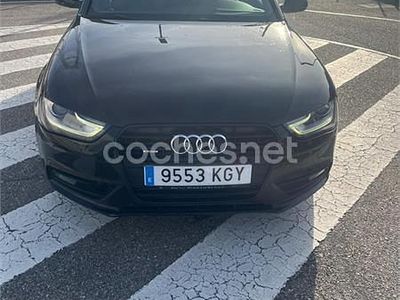 Usado Audi A4 S-Line 245 CV (180 kW) 2014 Negro Familiar