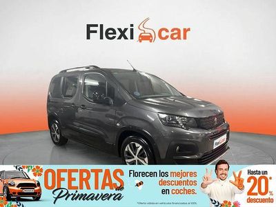 Usado Peugeot Rifter GT-line 110 CV (80 kW) 2019 Gris Monovolumen