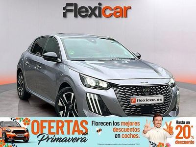 Usado Peugeot 208 Allure 100 CV (73 kW) 2025 Gris Utilitario