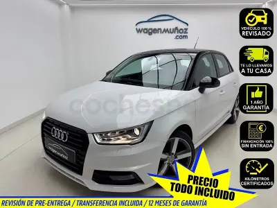 Usado Audi A1 Sportback S-Line 125 CV (91 kW) 2018 Blanco Utilitario