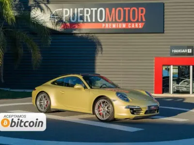 Usado Porsche 911 Carrera 4S 400 CV (294 kW) 2013 Amarillo Coupe