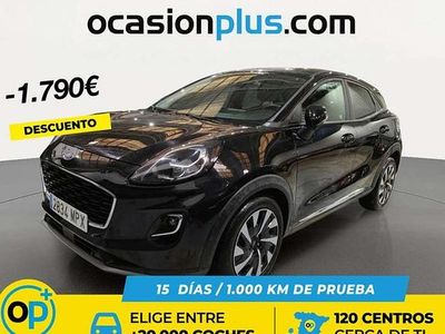 Usado Ford Puma Titanium 125 CV (91 kW) 2024 Negro SUV