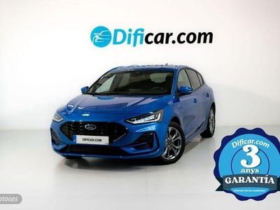Usado Ford Focus ST-Line 125 CV (91 kW) 2023 Azul Berlina