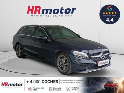 Usado Mercedes C200 184 CV (135 kW) 2019 Azul Berlina