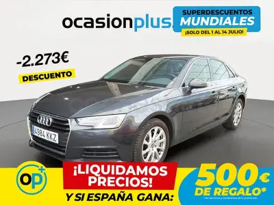 Usado Audi A4 Advanced 190 CV (139 kW) 2018 Gris Berlina