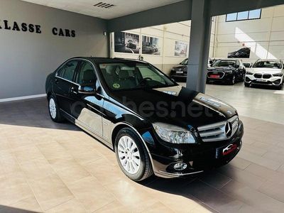 Usado Mercedes C220 Elegance 170 CV (125 kW) 2009 Negro Berlina