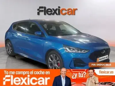 Usado Ford Focus ST-Line 125 CV (91 kW) 2022 Azul Berlina