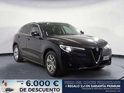 Negro Usado 2020 Alfa Romeo Stelvio Executive SUV | 25.950 € (Precio justo)