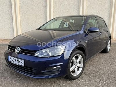 Usado VW Golf VII Edition 110 CV (80 kW) 2015 Azul Berlina
