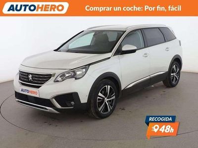Usado Peugeot 5008 Allure 150 CV (110 kW) 2019 Blanco Monovolumen