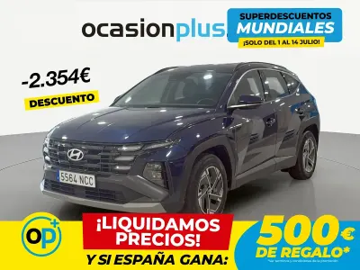 Usado Hyundai Tucson 136 CV (100 kW) 2025 Azul SUV
