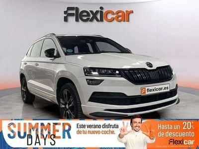 Blanco Usado 2021 Skoda Karoq SportLine SUV | 19.790 € (Precio justo)