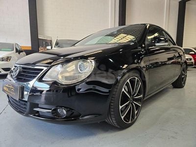 Usado VW Eos 150 CV (110 kW) 2006 Negro Descapotable