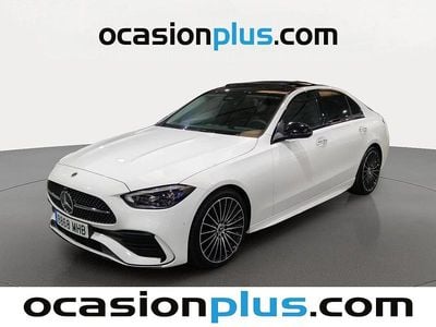 Usado Mercedes C200 AMG 204 CV (150 kW) 2023 Blanco Berlina