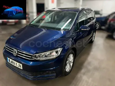 Usado VW Touran Advance 150 CV (110 kW) 2018 Azul Monovolumen