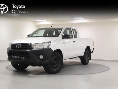 Blanco Usado 2019 Toyota HiLux Recogida | 27.990 € (Precio justo)