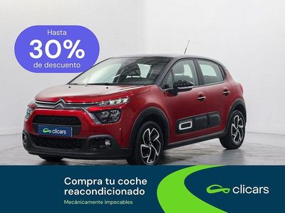 Usado Citroën C3 Feel 110 CV (80 kW) 2022 Rojo Utilitario