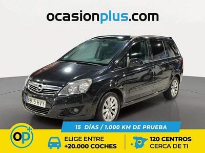 Usado Opel Zafira Family 110 CV (80 kW) 2014 Negro Monovolumen