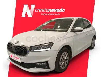 Usado Skoda Fabia Selection 80 CV (58 kW) 2024 Blanco Utilitario