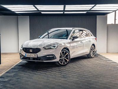 Blanco Usado 2021 Seat Leon FR Familiar | 19.900 € (Precio justo)