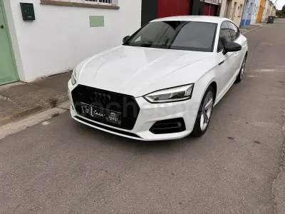 Usado Audi A5 Sportback 150 CV (110 kW) 2017 Blanco Utilitario