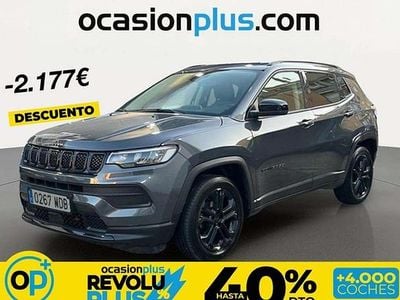 Usado Jeep Compass Night Eagle 129 CV (94 kW) 2022 Gris SUV