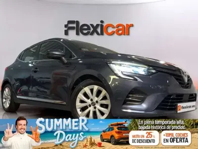 Usado Renault Clio Intens 91 CV (66 kW) 2021 Azul Utilitario
