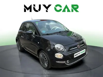 Usado Fiat 500 Lounge 69 CV (50 kW) 2017 Negro Utilitario