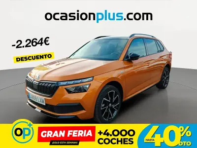 Usado Skoda Kamiq Monte Carlo 110 CV (80 kW) 2022 Naranja SUV