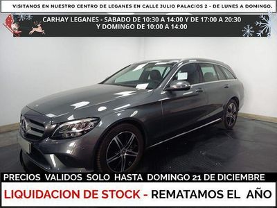 Gris Usado 2019 Mercedes C200 Avantgarde Familiar | 20.490 €