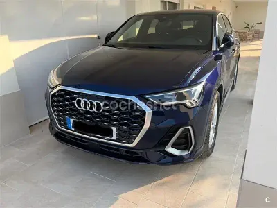 Usado Audi Q3 Sportback S-Line 150 CV (110 kW) 2021 Azul SUV