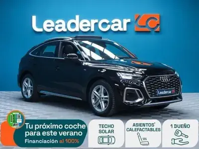 Usado Audi Q5 S-Line 299 CV (219 kW) 2021 Negro SUV
