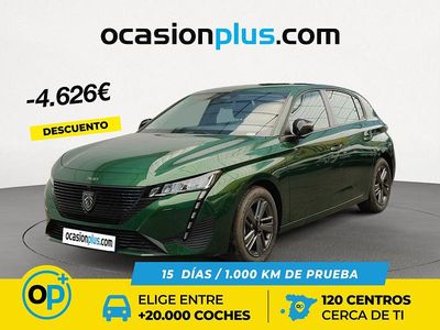 Usado Peugeot 308 Active 130 CV (95 kW) 2024 Verde Berlina