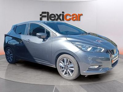 Usado Nissan Micra Acenta 71 CV (52 kW) 2019 Gris Utilitario