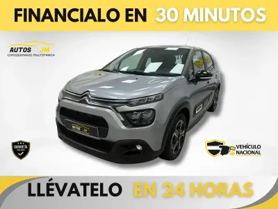 Usado Citroën C3 Feel 83 CV (61 kW) 2021 Gris / plata Utilitario