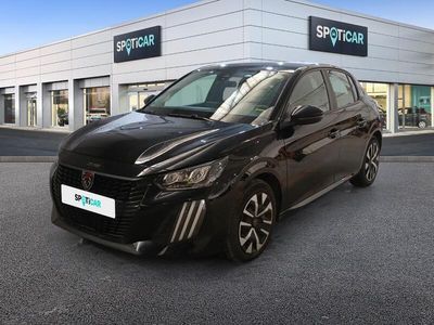Usado Peugeot 208 Active 100 CV (73 kW) 2024 Negro Utilitario
