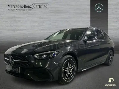 Usado Mercedes C300e AMG line 313 CV (230 kW) 2024 Gris grafito Familiar