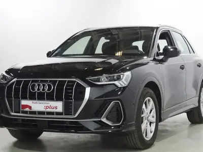 Usado Audi Q3 S-Line 150 CV (110 kW) 2021 Negro SUV