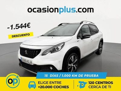Usado Peugeot 2008 GT-line 110 CV (80 kW) 2018 Blanco SUV