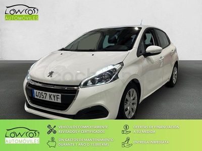 Usado Peugeot 208 Active 99 CV (72 kW) 2019 Blanco Utilitario