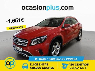 Usado Mercedes GLA220 177 CV (130 kW) 2017 Rojo SUV