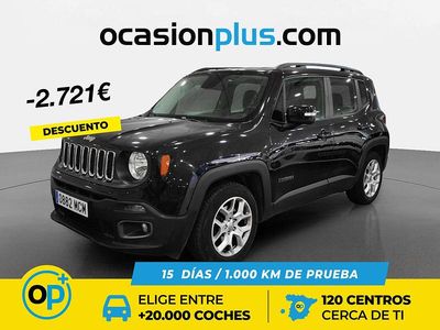 Usado Jeep Renegade Longitude 140 CV (102 kW) 2016 Negro SUV