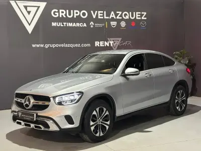 Usado Mercedes GLC220 194 CV (142 kW) 2021 Gris Coupe