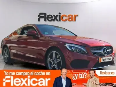 Usado Mercedes C220 170 CV (125 kW) 2017 Rojo Coupe