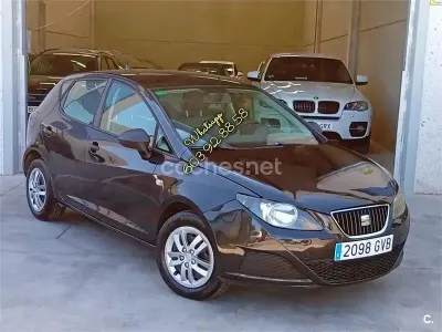 Usado Seat Ibiza Style 85 CV (62 kW) 2010 Negro Berlina
