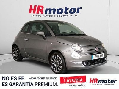 Usado Fiat 500 70 CV (51 kW) 2023 Gris Utilitario