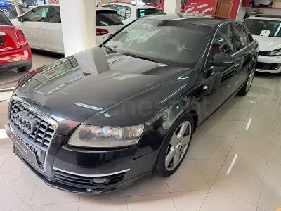 Usado Audi A6 S-Line 180 CV (132 kW) 2007 Negro Berlina
