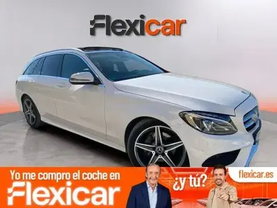 Usado Mercedes C220 170 CV (125 kW) 2018 Blanco Familiar